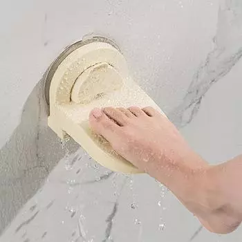 Подставка для ног для душа в ванной комнате, держатель для ног, ножная педаль с присоской, нескользящая подставка для ног для мытья ног в ванной комнате