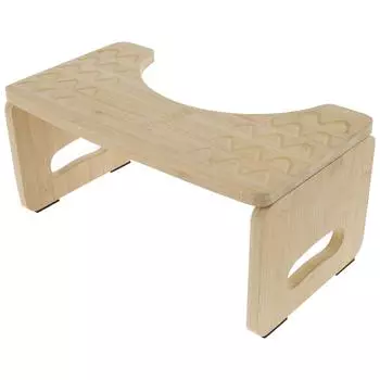 Подставка для ног для унитаза из бамбука, складная, нескользящая, для ванной комнаты, табурет для приседаний, горшок для какашек, подставка для ног в туалете