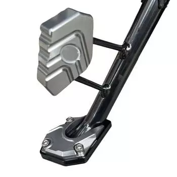 Подставка для ног мотоцикла, удлинитель боковой подставки, повышенная устойчивость, нескользящая конструкция, простая установка, аксессуары для подставки для мотоцикла A красный