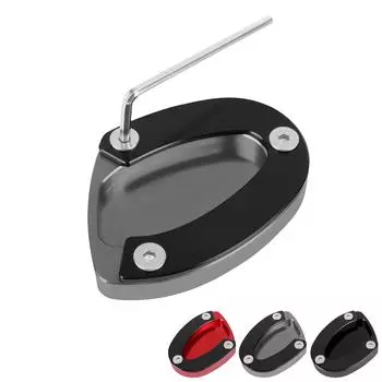 Подставка для ног мотоцикла, удлинитель боковой подставки, опора, увеличенная пластина для Street Triple R675 675 675RX 765R 765S 765R 765RS красный