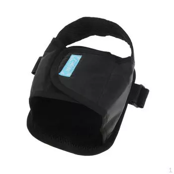 Подставка для ног Нейлоновый ремень Ремень для ног Поддержка ног чёрный