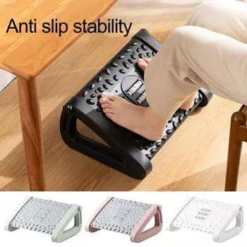 Подставка для ног офисного табурета с эргономичным дизайном снимает давление и повышает комфорт подставки для ног для офисных помещений розовый