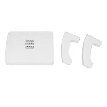 Подставка для ног под стол Массажный ролик Снимает усталость Уменьшает отек Боль Эргономичная подставка для ног Белый белый