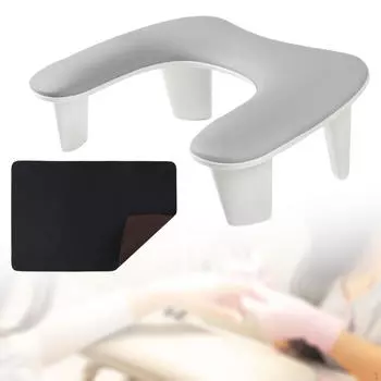 Подставка для ног, профессиональная съемная подставка, портативная подушка для рук для мастеров по маникюру, акриловые ногти,