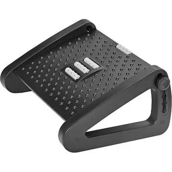 Подставка для ног, регулируемая по высоте подставка для ног, эргономичная подставка для ног с функцией массажа для офиса и дома