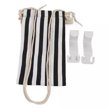 Подставка для ног с черными и белыми полосами, мягкая, дышащая, регулируемая, гамак для ног, качели, подставка для ног