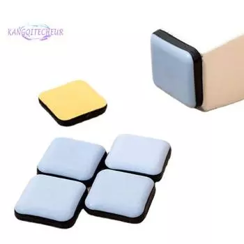 Подставка для ног стула, 20 шт., износостойкая, самоклеящаяся, защита от столкновений, защита мебели, коврик для ног стула, товары для дома 20mm Round