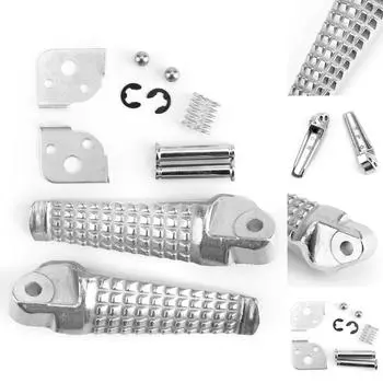 Подставка для ног сзади для Suzuki GSXR600 GSXR 750 1000 SV650 1000 TL1000 Silver