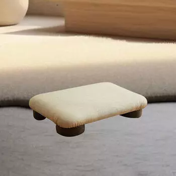 Подставка для ног, табурет, современный небольшой напольный стул, мягкий пуф для ног 40cmx27cmx8cm
