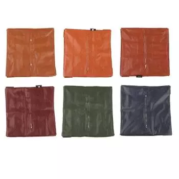 Подставка для ног в марокканском стиле, чехол для пуфа, чехол для подушки сиденья, чехол из искусственной кожи, стильный чехол для спальни, детской комнаты, подставка для ног темно-красного