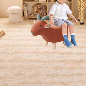 Подставка для ног в виде животного для смены обуви и подставки для ног в детской спальне Sheep