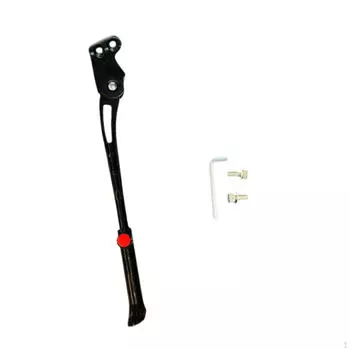 Подставка для ног велосипеда, водонепроницаемая легкая боковая подставка из алюминиевого сплава