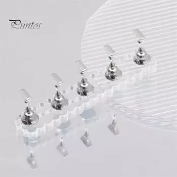 Подставка для ногтей, прочный, длительный срок службы, держатель для практики маникюра Aurora Fantasy для практики и демонстрации маникюра E