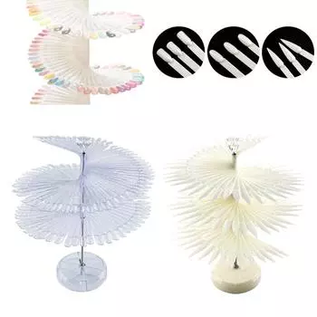 Подставка для ногтей, сделай сам, полка для дизайна ногтей, гель-лак для ногтей, цветная карта, спиральная подставка, полка, вращающийся наконечник pointed armor дубильная кора