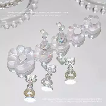 Подставка для ногтей в виде кошачьего когтя для накладных ногтей Аврора Показывающие полки Дисплей для ногтей Магнитный держатель Инструменты для маникюра one size