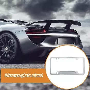 Подставка для номерного знака автомобиля, защитная крышка для номерного знака, рамка для автомобильного бирки, защитная рамка для номерного знака, бирки для переднего и заднего номерного знака