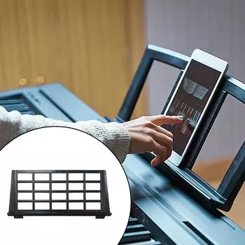 Подставка для нот, клавиатура, пюпитр, многофункциональная портативная подставка для книг, поддержка, аксессуары для фортепиано, простая установка