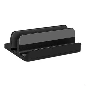 Подставка для ноутбука, держатель, док-станция, вертикальная, противоскользящая, для планшета и ноутбука чёрный
