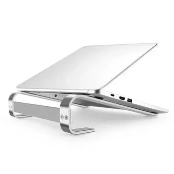 Подставка для ноутбука из алюминиевого сплава. Подставка для компьютера. Эргономичный съемный держатель для ноутбука. Подставка для рассеивания тепла.