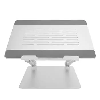 Подставка для ноутбука, охлаждающая стойка для компьютера, регулируемый держатель для ноутбука, расходные материалы, серебристый серебряный