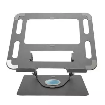 Подставка для ноутбука с регулируемым углом наклона и высотой, нескользящая подставка для чтения из металла, держатель для ноутбука