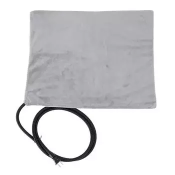 Подставка для обогрева домашних животных с постоянным температурным датчиком, внутренняя подкладка, 29 Вт, устойчивая к царапинам и укусам, коврик для обогрева домашних животных