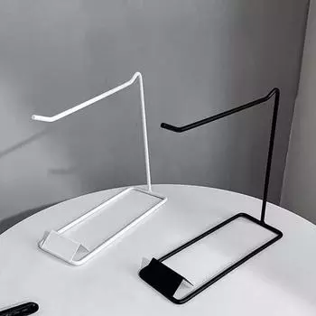 Подставка для образцов ногтей, овальная, квадратная, с кольцом, тяжелая D