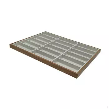 Подставка для очков, лоток для солнцезащитных очков и ювелирных изделий, витрина для дома и розничной торговли White Inner