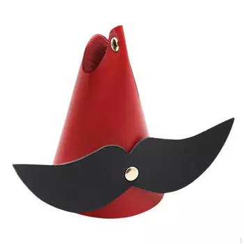 Подставка для очков в форме бороды, держатель для очков, современные солнцезащитные очки премиум-класса, солнцезащитные очки красный