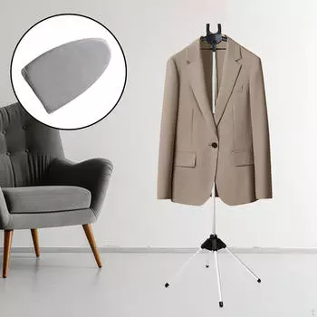 Подставка для отпаривателя одежды, компактная вешалка для глажки одежды со складной конструкцией Gray