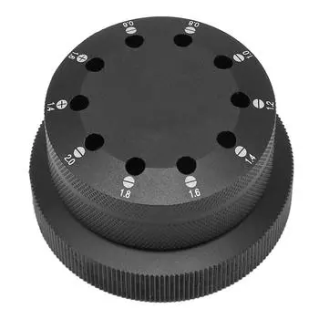 Подставка для отвертки Профессиональная многофункциональная подставка для часов с дисплеем Отвертка вращающаяся черная