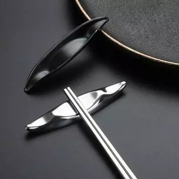 Подставка для палочек для еды, держатель для палочек из нержавеющей стали, гладкие края, ложки, вилки, подставка для домашнего декора кухонного стола A