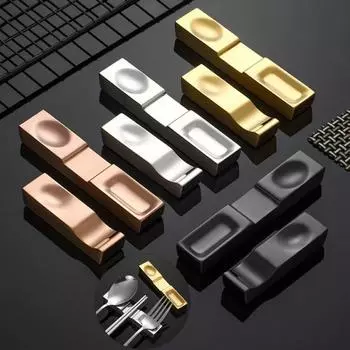 Подставка для палочек для еды с пазом, зеркально отполированная подставка для вилок, легко моющаяся подставка для столовых приборов, подставка для столовых ложек в китайском стиле из нержавеющей стали 2 серебряный