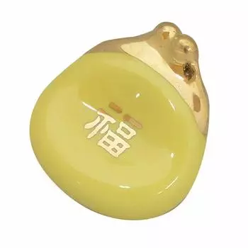 Подставка для палочек Mino Ware Fuku Gamaguchi, желтая K131124