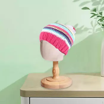 Подставка для парика на голове манекена для детей, стойка для хранения шапок, держатель для шляпы, салон, личное использование 46cm