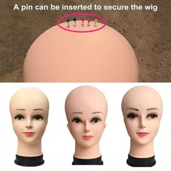 Подставка для парика с манекеном и головой, для демонстрации париков, регулируемая подставка-тренога для косметики E