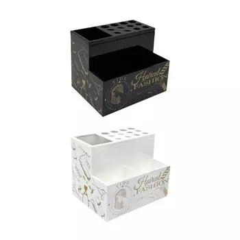 Подставка для парикмахерских ножниц Подставка для парикмахерских принадлежностей Подставка для парикмахерских ножниц Подставка для расчесок Щетки для укладки волос чёрный