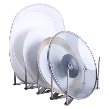 Подставка для пароварки, антикоррозийная креативная складная подставка для крышки кастрюли, держатель ложки