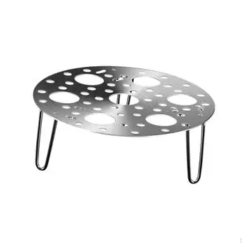 Подставка для парового лотка, посуда из нержавеющей стали. Простой в использовании инструмент для приготовления пищи. Посуда. Чистое яйцо.