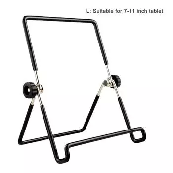 Подставка для планшета складная, предотвращает скольжение, многоугольный треугольный кронштейн для настольного мобильного телефона из железной проволоки