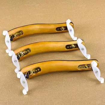 Подставка для плеча скрипки, деревянная подставка для плеча с регулируемой высотой ножек для скрипки размером 4/4-3/4 1/2-1/4 1/4-1/8, мягкая подкладка для скрипки для взрослых и детей A