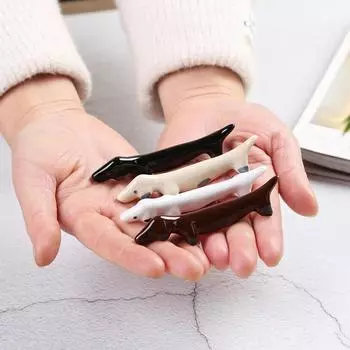 Подставка для подноса с керамическими палочками в форме животных Креатив Нежные палочки для еды Подставка Кронштейн Подставка Подушка Украшения для стола Кухонный инвентарь