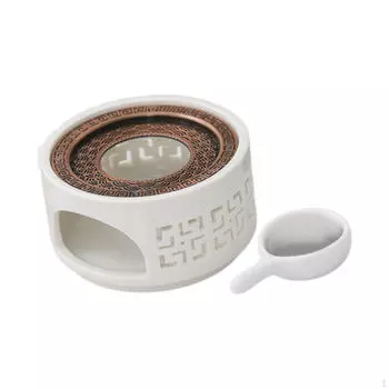 Подставка для подогрева чайника, свеча, простая в использовании, многоразовая, декоративная подставка для чайной посуды Style A