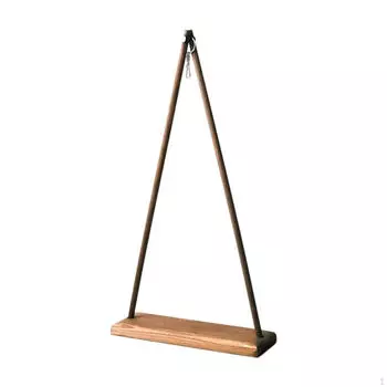 Подставка для подвески Wind Chime Stand, деревянный дисплей с плоским основанием, держатель Wind Chime для лампы Bird