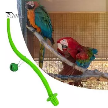 Подставка для попугаев, шлифовальная подставка для лап, подставка для птиц, игрушки для попугаев, аксессуары для маленьких птиц зелёный