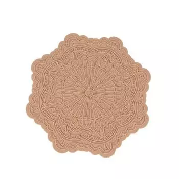 Подставка для посуды Пищевая прозрачная текстура Долговечная привлекательная противоскользящая чашка Водостойкая подставка для столовых приборов для ресторана