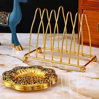 Подставка для посуды, подставка для украшения, держатель для подстаканников, органайзер для вечеринок, ужинов, журнальных столиков