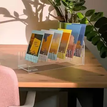 Подставка для поздравительных открыток, декоративная, 12-уровневая, простая в установке, портативная, компактная, органайзер для стола