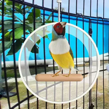Подставка для птиц, клетка, окунь, аксессуары для домашних животных, чашка для корелл, канарейка, игрушка, качели, восхождение, неразлучник