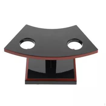 Подставка для японской еды, 17,5 см x 8 см, многоразовая, для декоративных суши 2 Hole